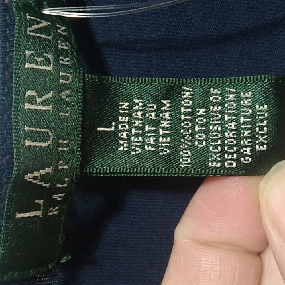SALE! NWOT Lauren Ralph Lauren Top Sz.L (X-57) - Picture 3 of 8